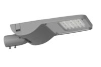 A render of a Made In Britain LED Street Light