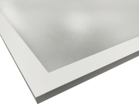 PMMA Light Guide Paths on a LED Office Panel